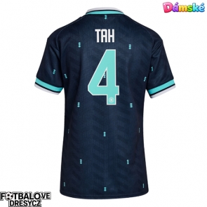 Německo Jonathan Tah #4 Dámské Venkovní Dres MS 2026 Krátký Rukáv